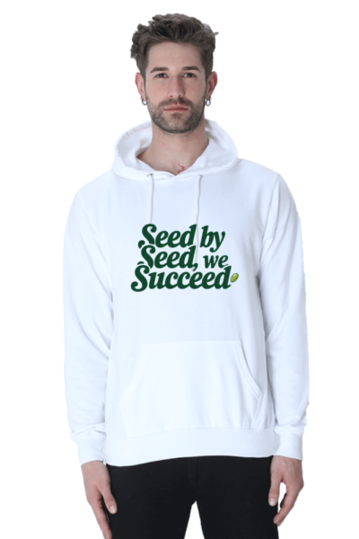 Seed by Seed, We Succeed Hooded Sweatshirt – Cultivate Growth in Style!