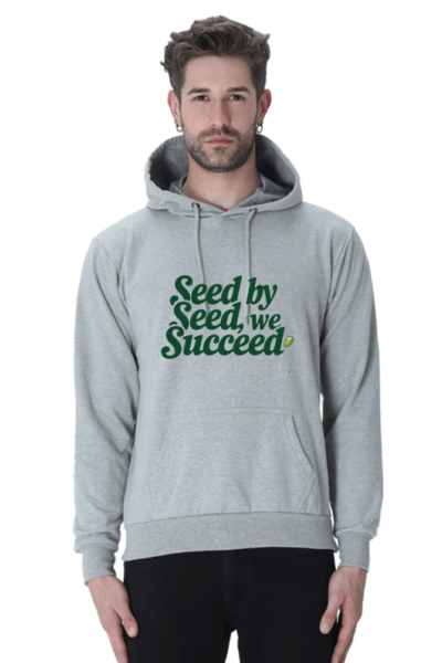 Seed by Seed, We Succeed Hooded Sweatshirt – Cultivate Growth in Style!