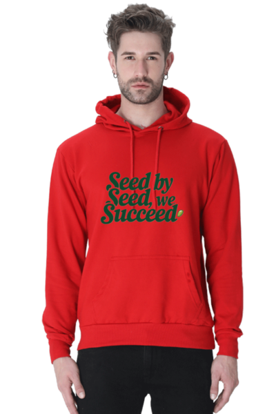 Seed by Seed, We Succeed Hooded Sweatshirt – Cultivate Growth in Style!